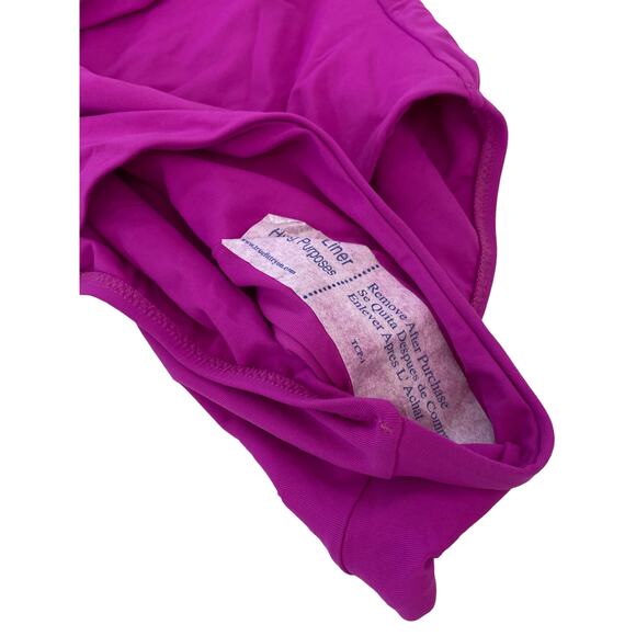 NEW Melissa Odabash Panarea One Piece Swimsuit Swimwear Viola 2 - Picture 7 of 7